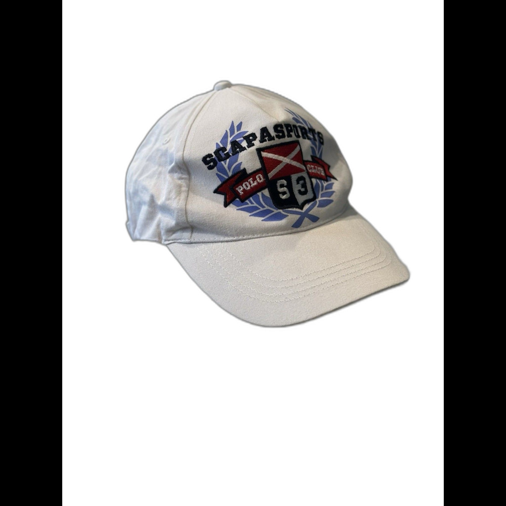 Scapa Sports Belgian Fashion Adjustable Hat Embroidered Logo One Size